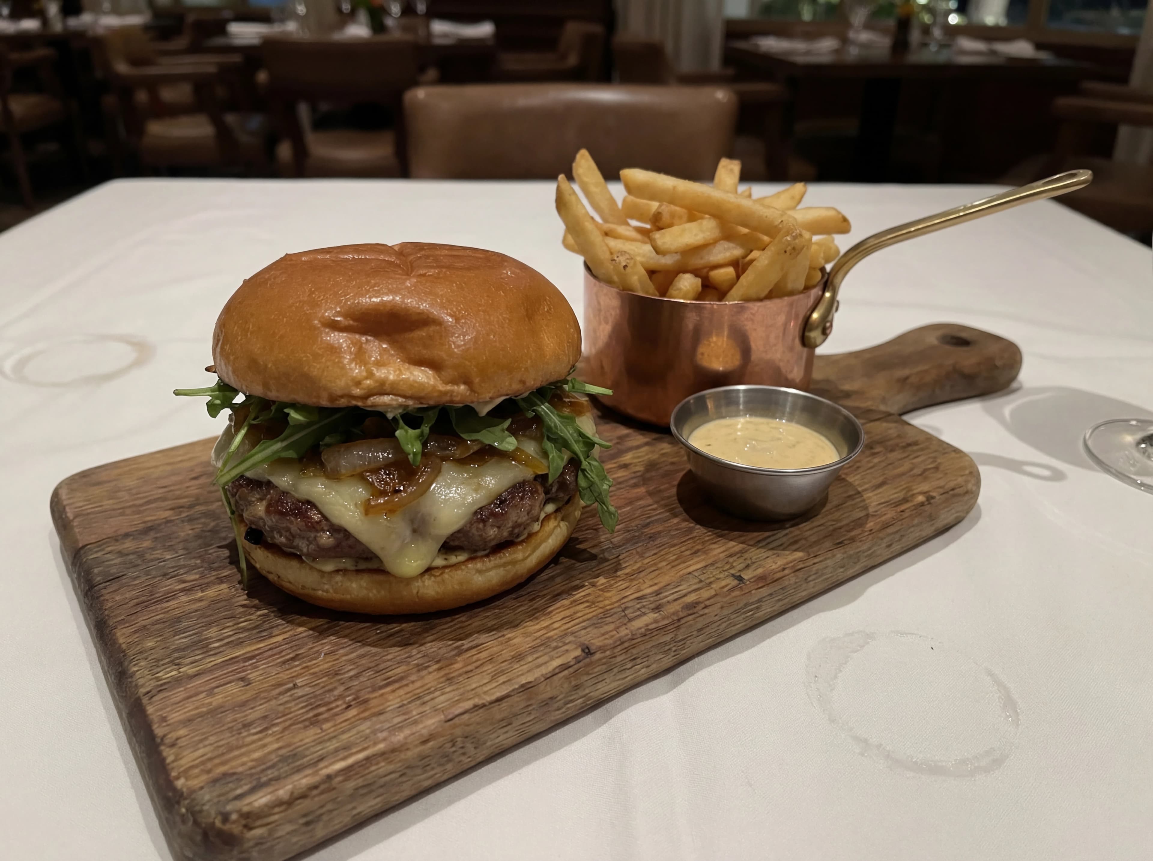 Before: Original restaurant menu photo